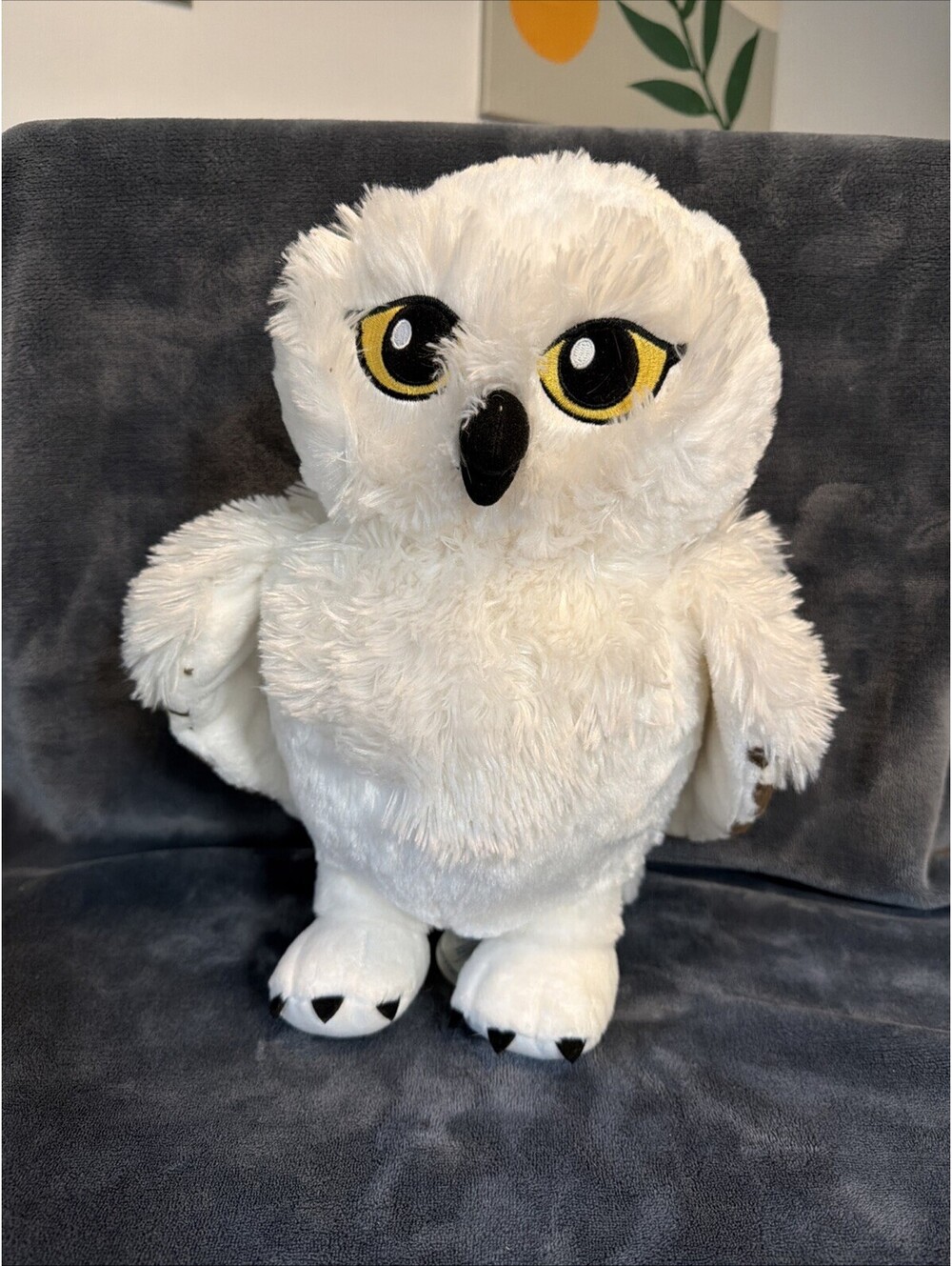 Build-A-Bear Wizarding World Harry Potter Hedwig Owl Plush 12" Stuffed Animal